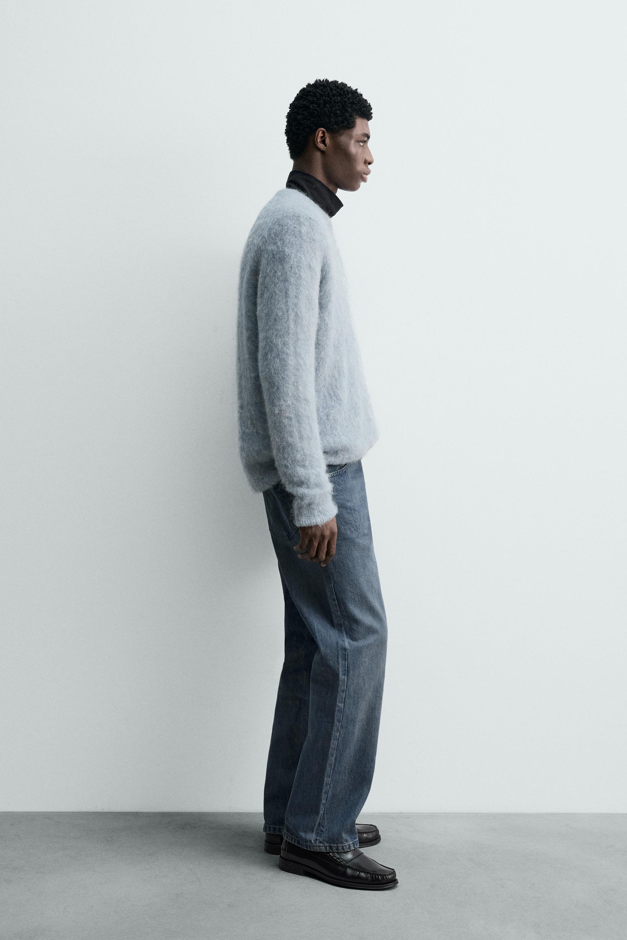 PULL EN FIBRE D'ALPAGA MÉLANGÉE